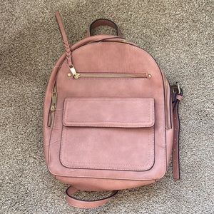 pink backpack
